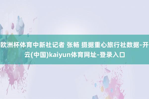 欧洲杯体育中新社记者 张畅 摄据重心旅行社数据-开云(中国)kaiyun体育网址-登录入口